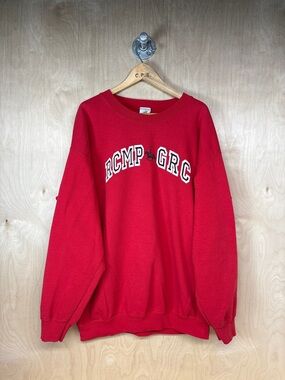 Red RCMP GRC Crewneck Sweatshirt